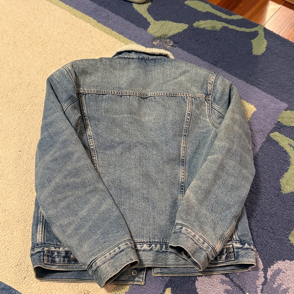 Levi's Light Blue Sherpa-Lined Jacket - Picture 5 of 5
